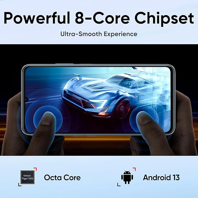 Wholesale Realme Note 50 Unlocked Dual-SIM Android Smart Phone, 6.74" LCD 90Hz Vivid Display, 3+64GB, 5000 mAh Battery, 13MP AI Camera