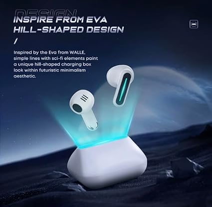 Langsdom Wireless Earbuds, Delta ENC Talking Noise Reduction Headphones, Bluetooth 5.3 with Ultra-Low Latency, Dual Modes for Gaming or Music, Great Sound for Rock Playing Phone Games Sports