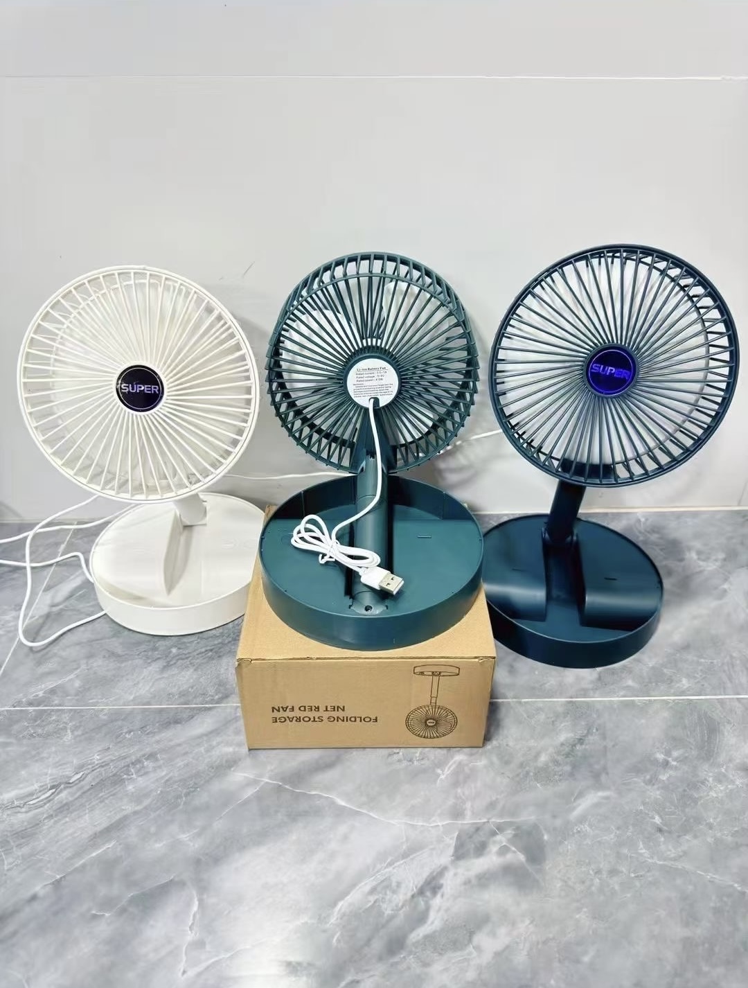 Liqudation wholesale Promotion Gift Folding Portable Fan Floor Standing Fan portable desktop