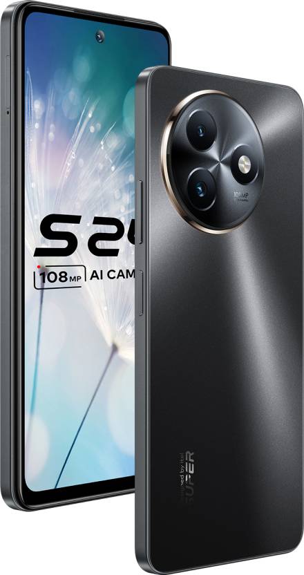 iTel S24 Dual SIM, 128 GB, 4 GB RAM, 4G LTE smartphone, Face Unlock and Fingerprint Scanner Itel S24 with 108MP Camera and 5000mAh Battery for Africa