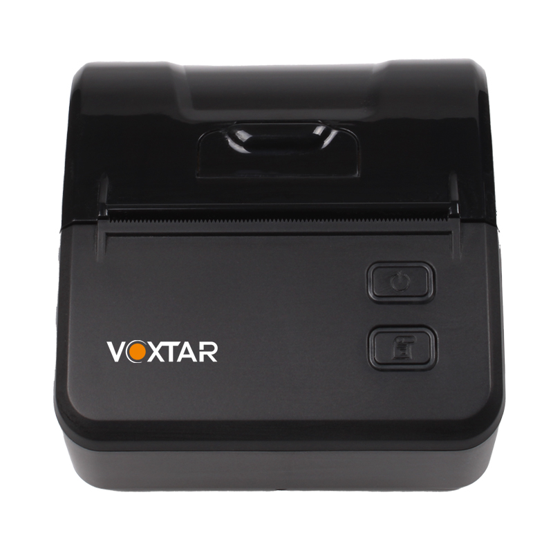 Voxtar 80/58mm portal/Car bill printer bill printer Built with 1800mAh battery Bluetooth Thermal Printer WIFI Receipt Printer Portable Bill Printer