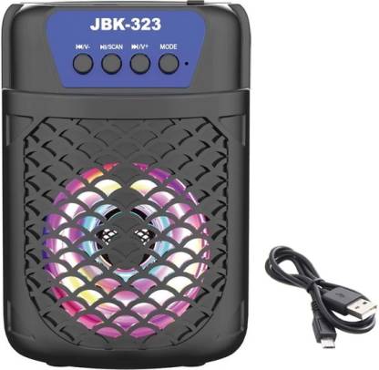Blue Birds JBK-323 Wireless Bluetooth Speaker, Portable Wireless Outdoor Speaker Surround Support FM/ USB/ MIC/ AUX/ TFCard/Bluetooth compatible with All mobiles High Performance Sound Wirless Bluetooth Speaker For Home Outdoor Dance Stereo Music For Music Lover perfect for home audio player and out